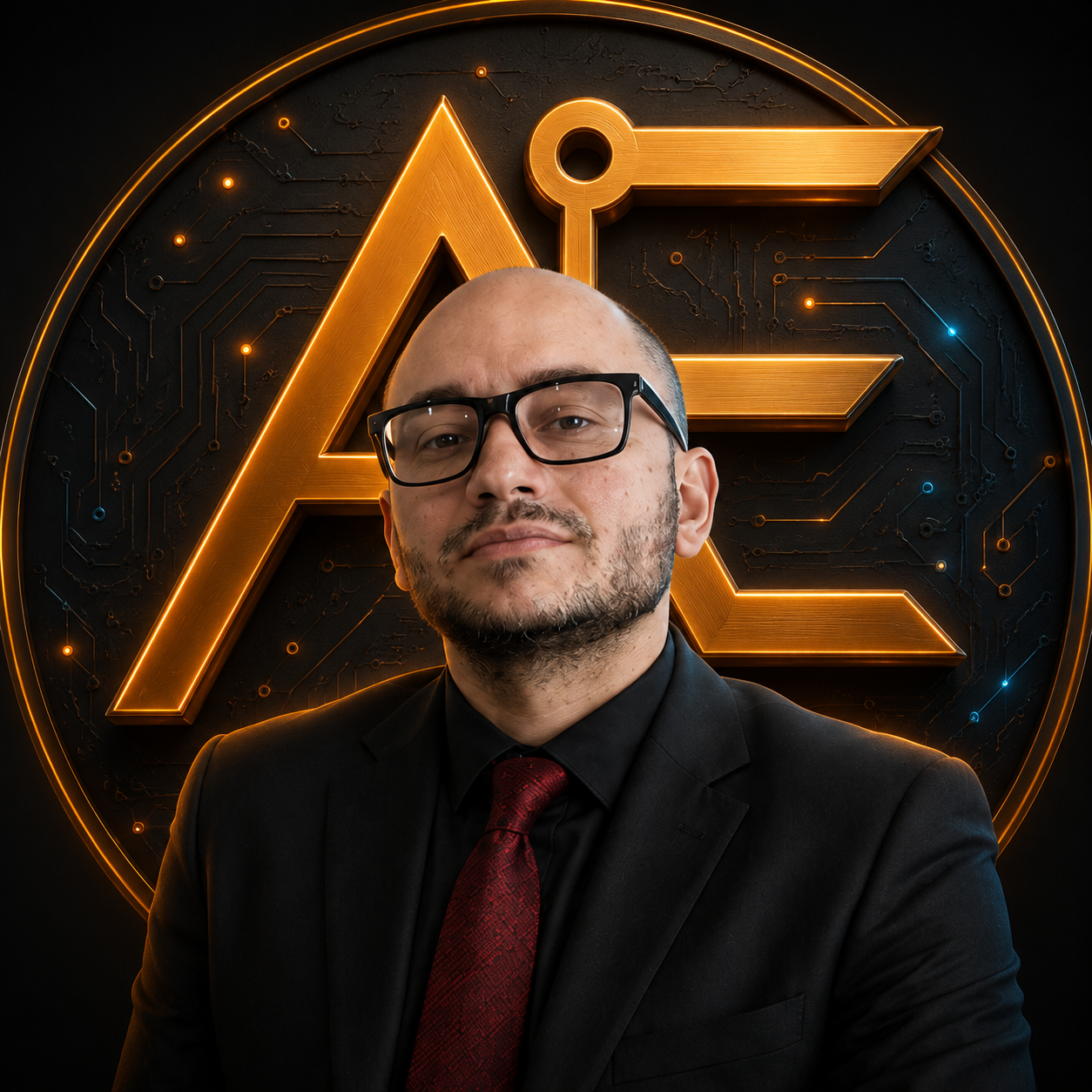Retrato de Alan Ely, especialista em inteligência artificial